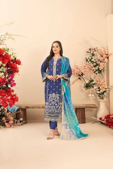 Tawakkal Fabrics Saiba Embroidered Fancy Lawn Collection 2025
