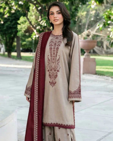BAROQUE-3pc luxury lawn'25