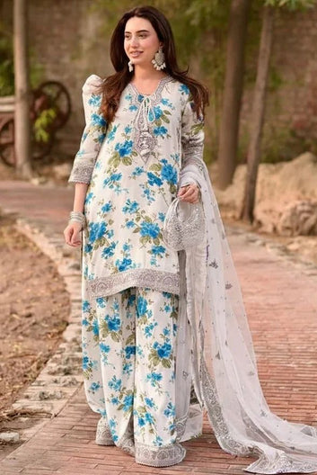 Aneela’s MOST DEMANDING EDITION 03PCS UNSTITCHED SUIT