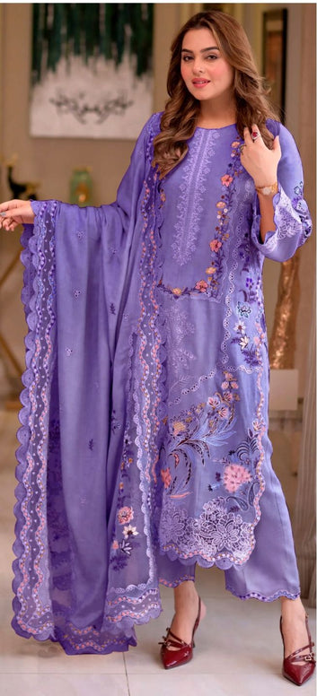 Aneelas MOST DEMANDING EDITION 03PCS UNSTITCHED SUIT