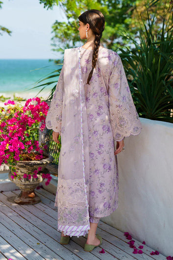 Baroque Embroidered Lawn 3pc Suit